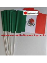 10 drapeaux Mexique 14x21cm 10 drapeaux Mexique 14x21cm