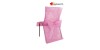 10 housse de chaises - rose - pour anniversaire, mariage...