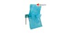 10 housse de chaises - turquoise - pour anniversaire, mariage...