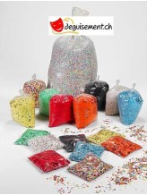 10kg CONFETTIS CARNAVAL MULTICOLORE