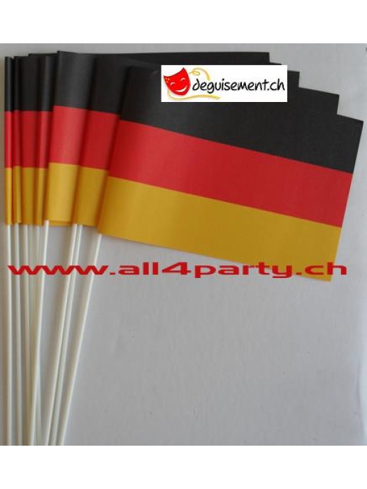 10 drapeaux Allemagne 14x21cm