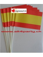 10 drapeaux Espagne 14x21cm