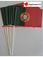 10 drapeaux Portugal 14x21cm