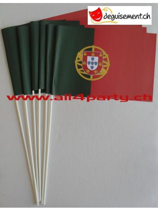 10 drapeaux Portugal 14x21cm