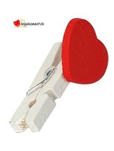 12 pinces motif coeurs rouge 12 pinces motif coeurs rouge