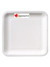 14 assiettes blanc carré 22.2 cm 14 assiettes blanc carré 22.2 cm