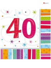 16 serviettes 40 ans 16 serviettes 40 ans