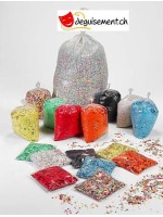1kg. CONFETTIS CARNAVAL MULTICOLORE<br>