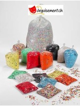1kg. CONFETTIS CARNAVAL MULTICOLORE<br>