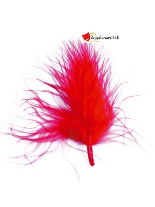 20 plumes rouge