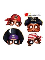 4 masques pirates