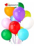 Ballons standard multicouleurs 30 cm - 50pces