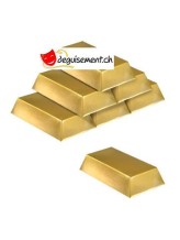 6 Décoration de barre en or