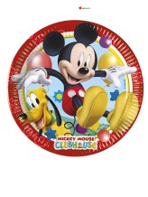Assiettes Mickey - 19.5cm - 8 pces Assiettes Mickey - 19.5cm - 8 pces