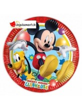 Assiettes Mickey Mouse - 8 pièces Assiettes Mickey Mouse - 8 pièces