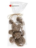 Assortiment boule en corde naturelle