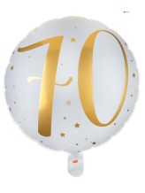 Aluminium balloon 70 years - 45cm - gold Aluminium balloon 70 years - 45cm - gold