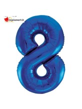 Follienballon Zahl  Follienballon Zahl