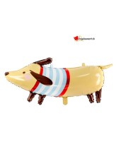 Aluminium balloon dog - dachshund Aluminium balloon dog - dachshund