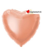 Ballon alu coeur rose gold - 45.7 cm Ballon alu coeur rose gold - 45.7 cm