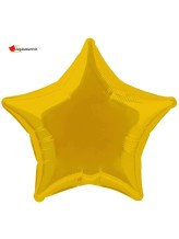 Ballon alu étoile or - 50cm Ballon alu étoile or - 50cm