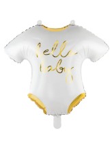Ballon alu hello baby - 51x45cm Ballon alu hello baby - 51x45cm