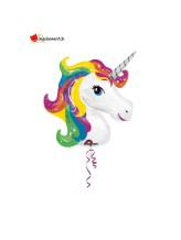 Ballon alu Licorne - 83cm x 73cm Ballon alu Licorne - 83cm x 73cm