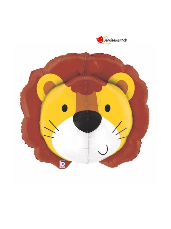 Ballon alu lion 3D