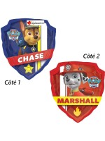 Paw Patrol Alu-Ballon - Chase und Marshall