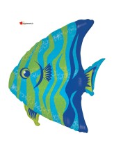 Ballon alu poisson ange Ballon alu poisson ange
