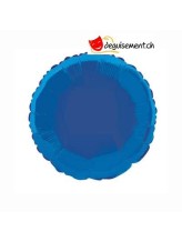 Ballon alu rond bleu foncé - 45.7 cm Ballon alu rond bleu foncé - 45.7 cm