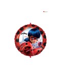 Ballon alu rond Miraculous - 46cm