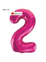 Follienballon Zahl  Follienballon Zahl