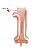 Follienballon Zahl  Follienballon Zahl