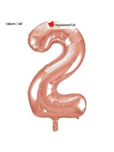 Follienballon Zahl  Follienballon Zahl