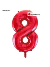 Follienballon Zahl  Follienballon Zahl