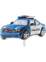 Pallone in alluminio auto della polizia - 78cm