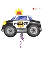 Alu-Ballon Polizeiauto girofard