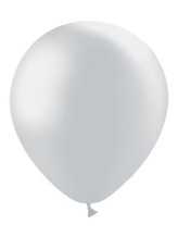 Ballons argent métalique 31cm