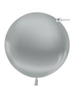 Silver metallic balloon 90cm