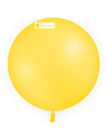 Gelb-orange Standardballon 90cm