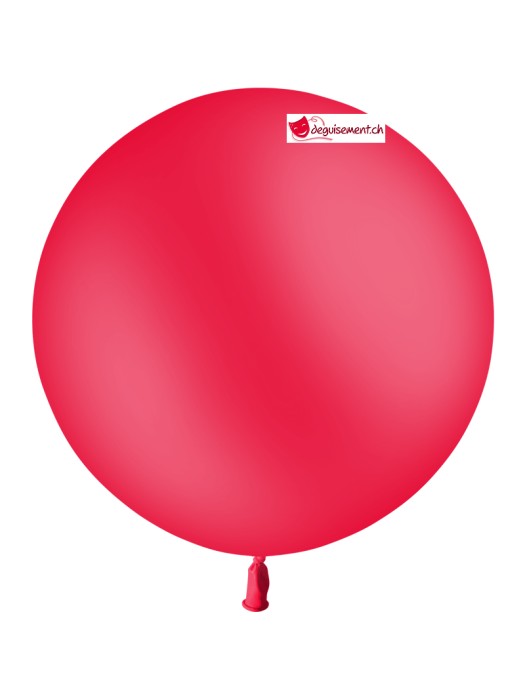 Ballon rouge standard 90cm