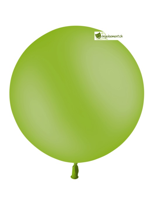 Ballon vert lime standard 90cm