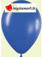 Ballons bleu métalique 31cm