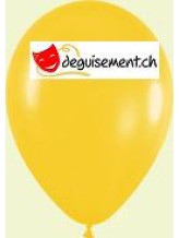 Ballons jaune métallique 30cm