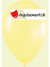 Ballons jaune Nacré métallique 31cm