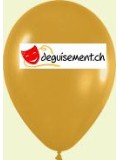 Ballons or métalique 28cm