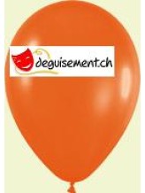 Ballons orange métallique 31cm