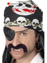 Bandana pirate avec crâne