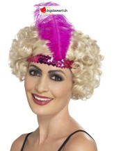 Bandeau charleston flapper rose Bandeau charleston flapper rose